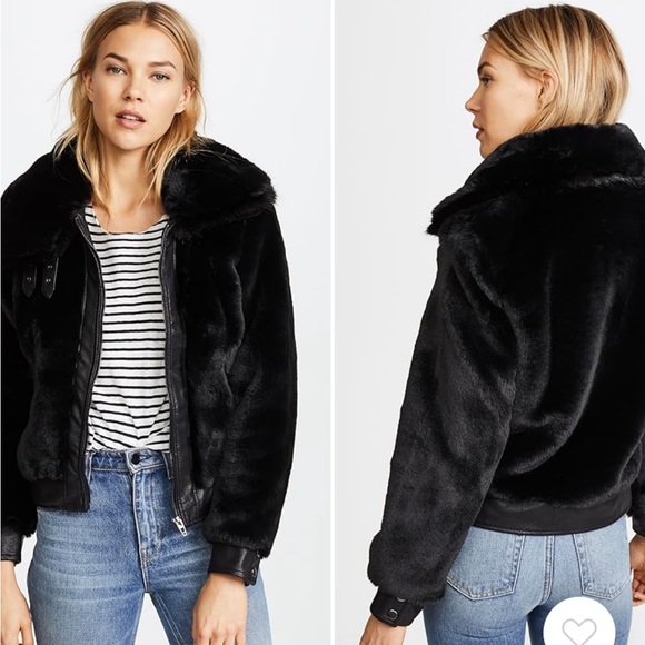 NEW‼️REVOLVE / BLANKNYC - Black Noise Coat (Size M) - Picture 7 of 11